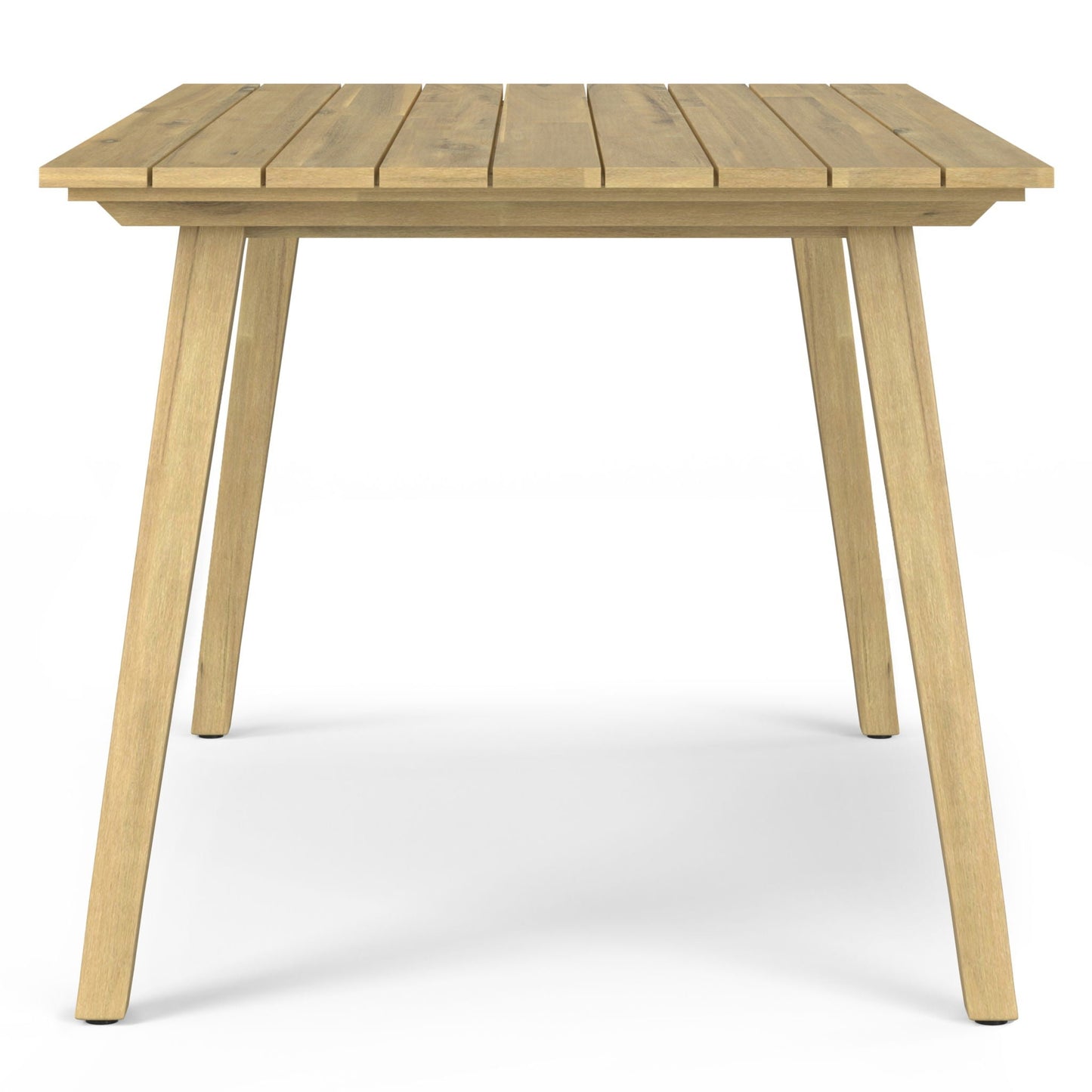 Kona and the Light Teak Outdoor Dining Table