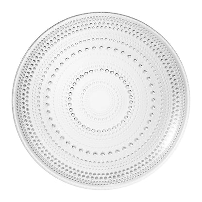 Clear Glass Hobnail Charger Plates and Set