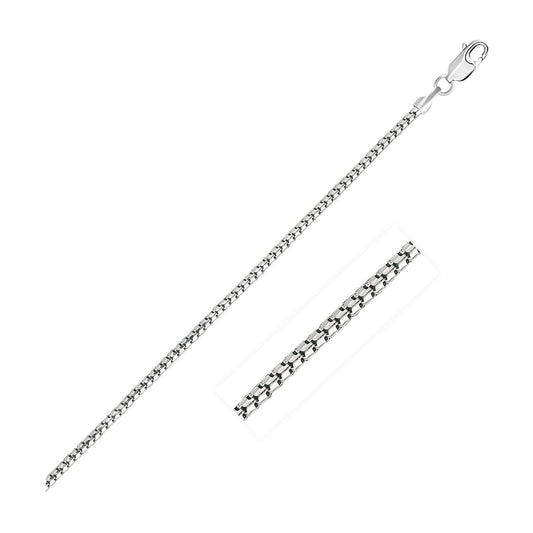 14k white gold ice chain necklace 1.3mm by Bids.com on Tampa Home & Garden Store