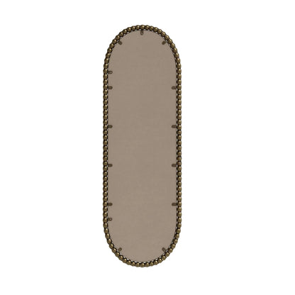 Oval Retro Mirror for Living Room Wall Hanging