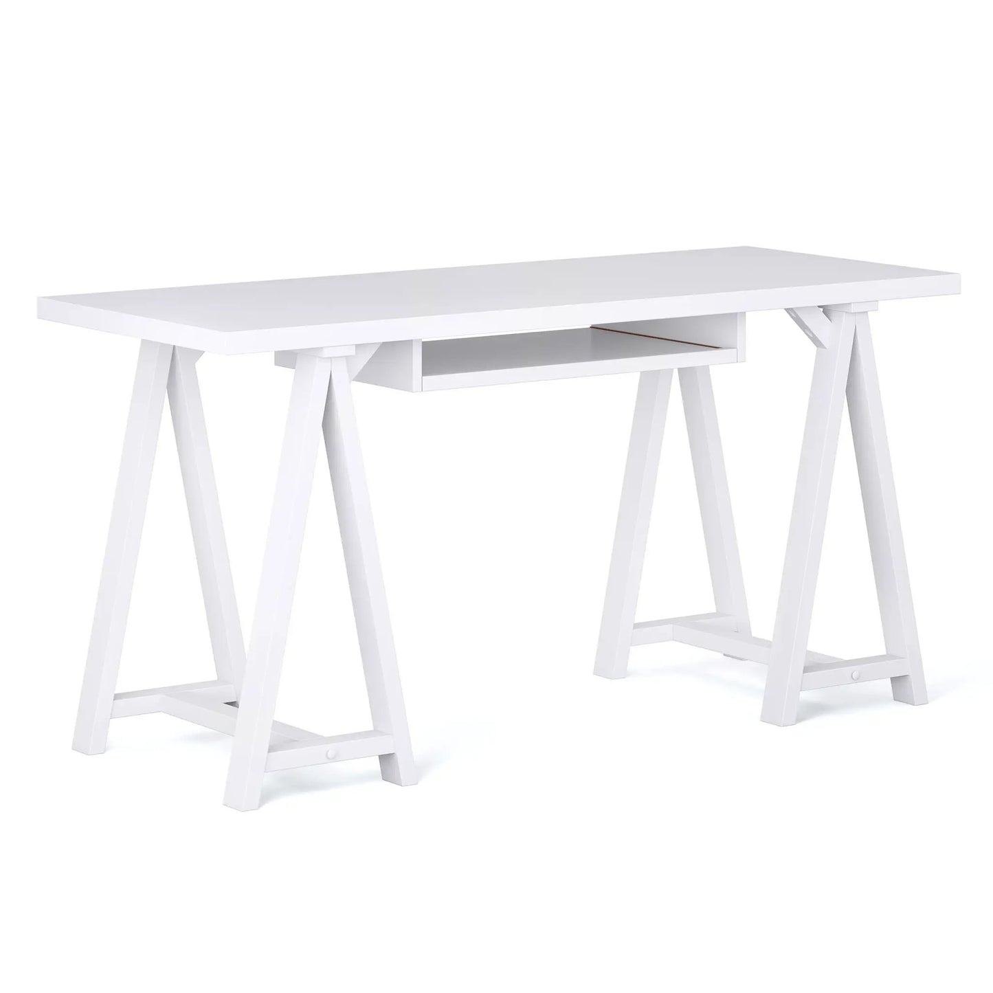 Sawhorse Handcrafted Desk for Home Office
