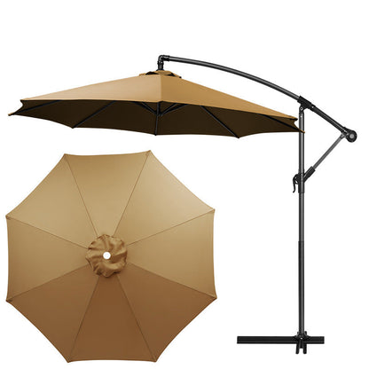 Outdoor sun umbrella advertising umbrella circular courtyard garden outdoor Roman umbrella banana umbrella