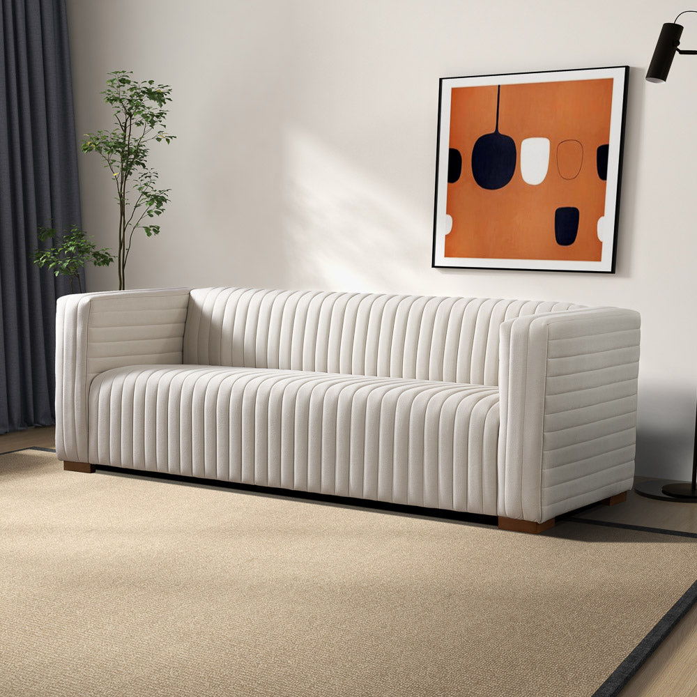 Elara Performance Upholstered Sofa for Home Use