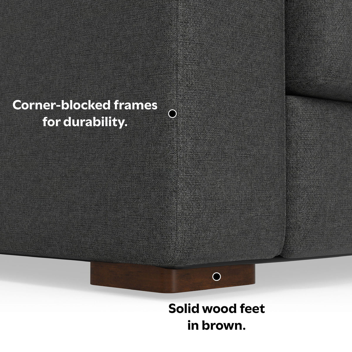 Charlie and Handcrafted Water Repellent Sofa