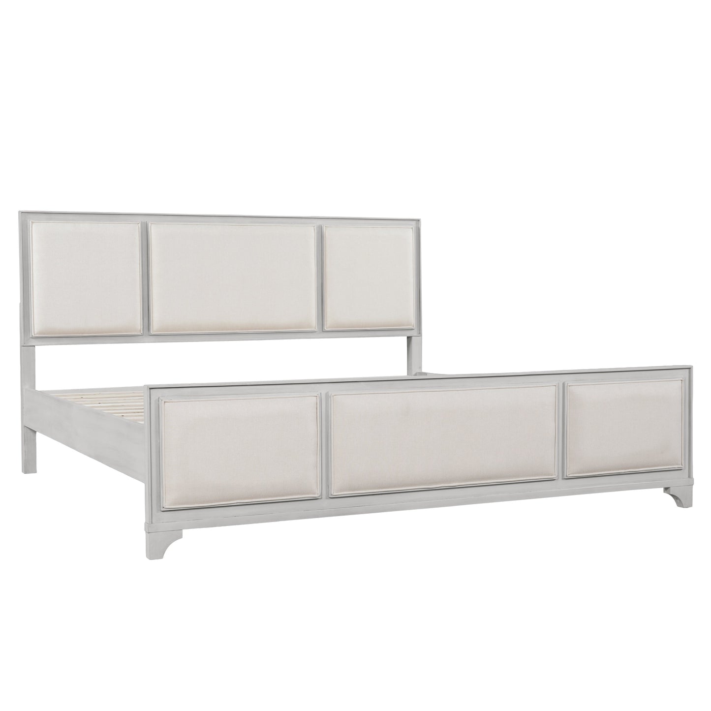 King Size Bed Frame and the Upholstered Headboard