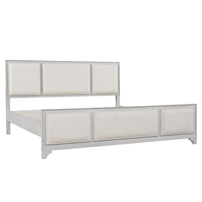 King Size Bed Frame and the Upholstered Headboard