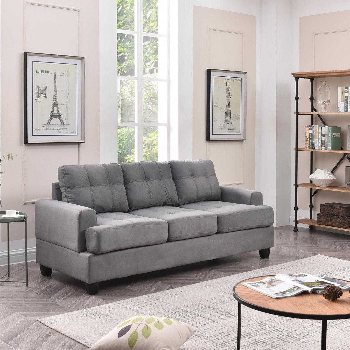Sandridge Micro Suede Sofa for Apartment and Home
