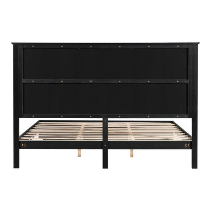King Size Solid Wood Bed Frame and Comfort