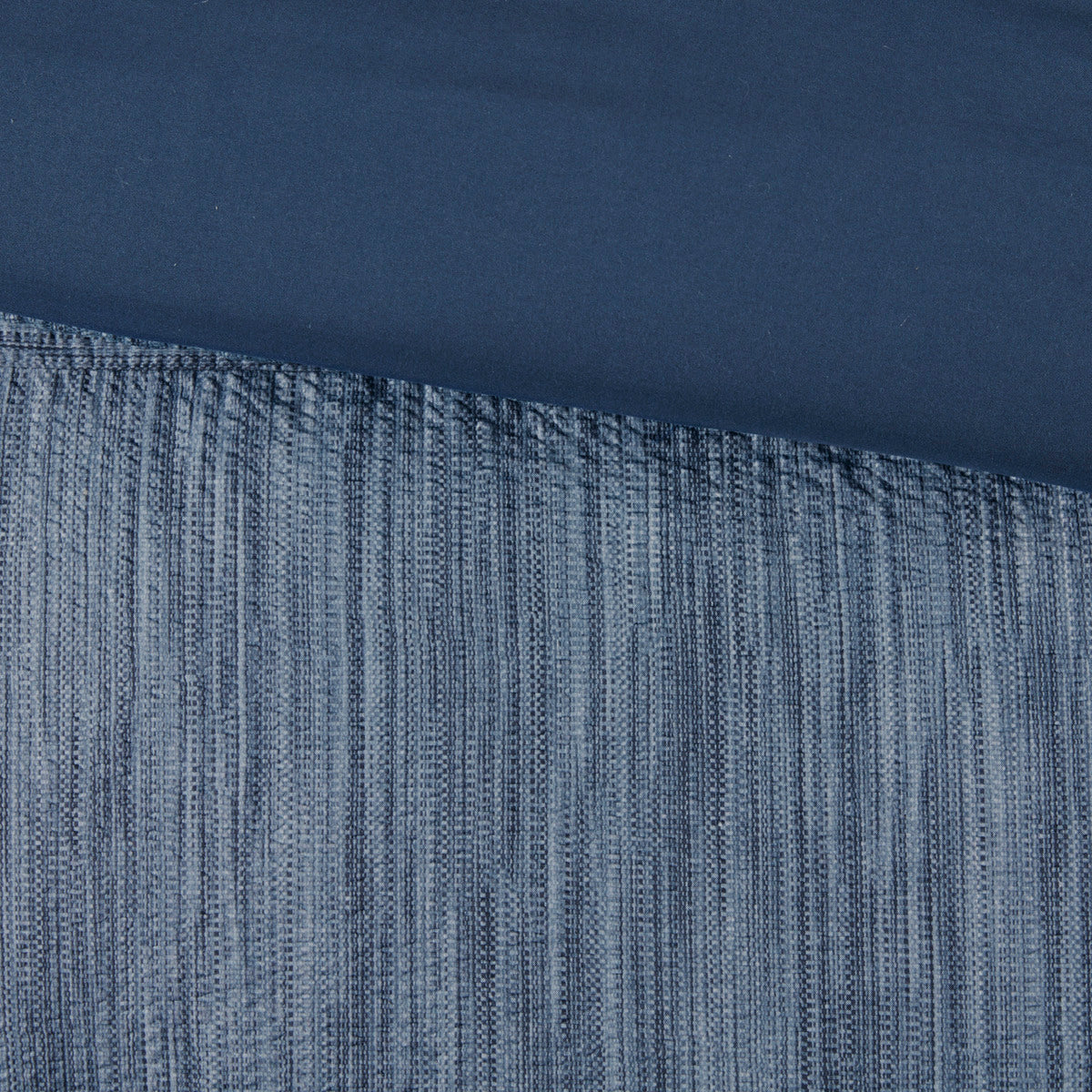Navy Printed Seersucker Comforter and Sheet Set