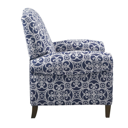 Kirby Transitional and Push Back Recliner