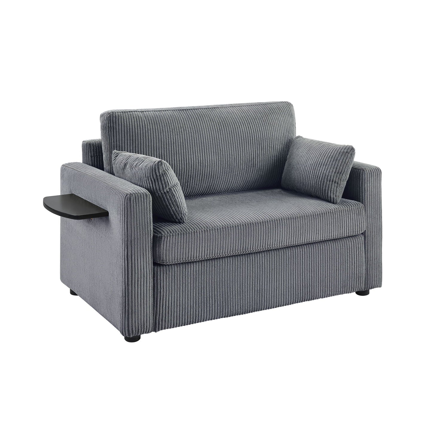 Foldable Sleeper Sofa with USB Ports and Storage
