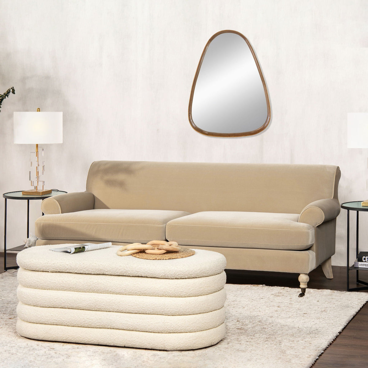 Classic Alana Lawson Two Cushion Tightback Sofa