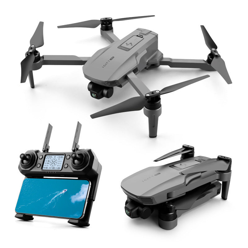 GPS drone with folding arms and HD camera gimbal, remote controller with display, Sell My Stuff on Tampa Home & Garden Store