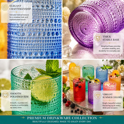 Madrid Acrylic Highball Glasses Set of 6