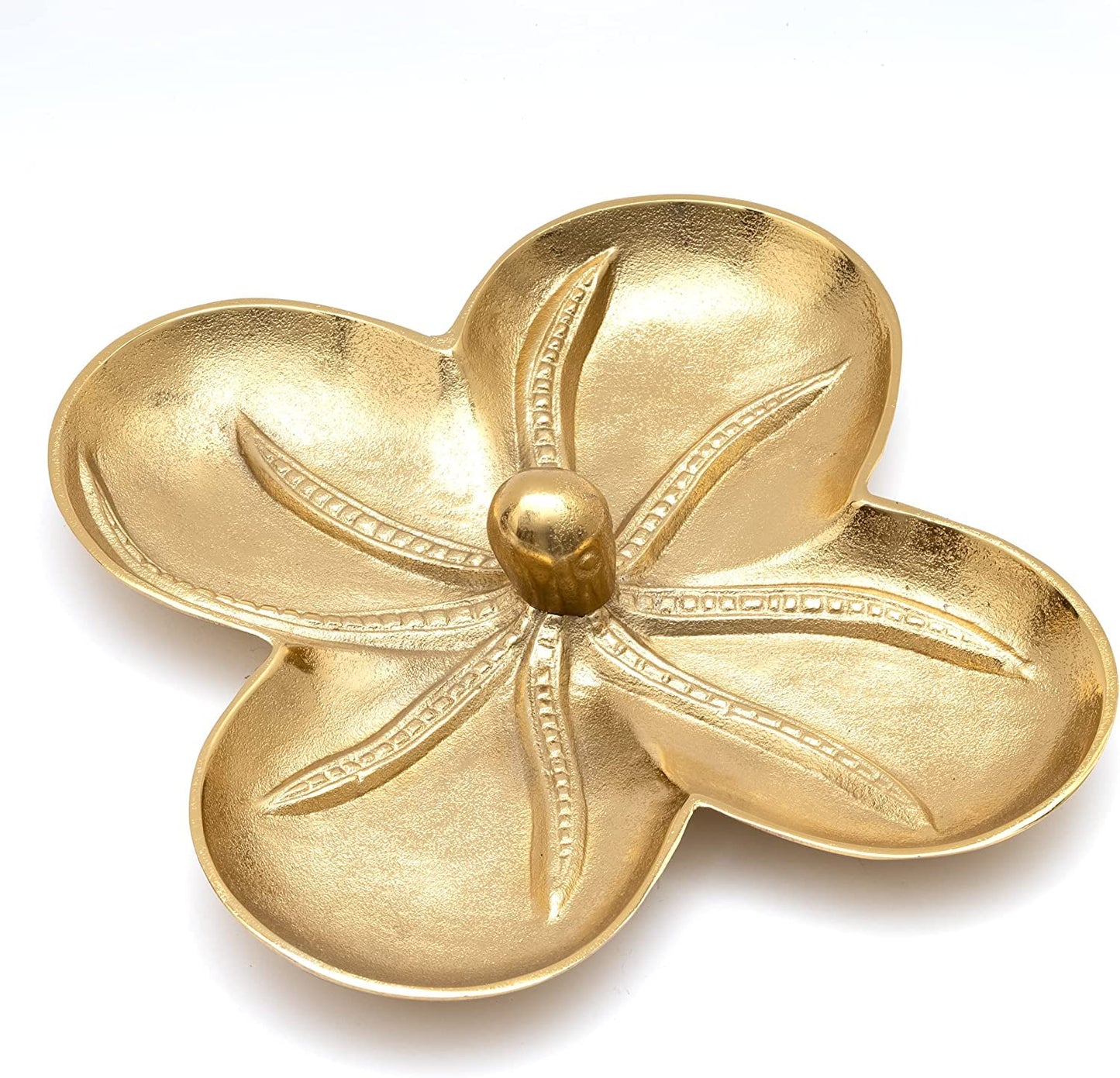 Gold Octopus Aluminum Appetizer Bowl and Tray