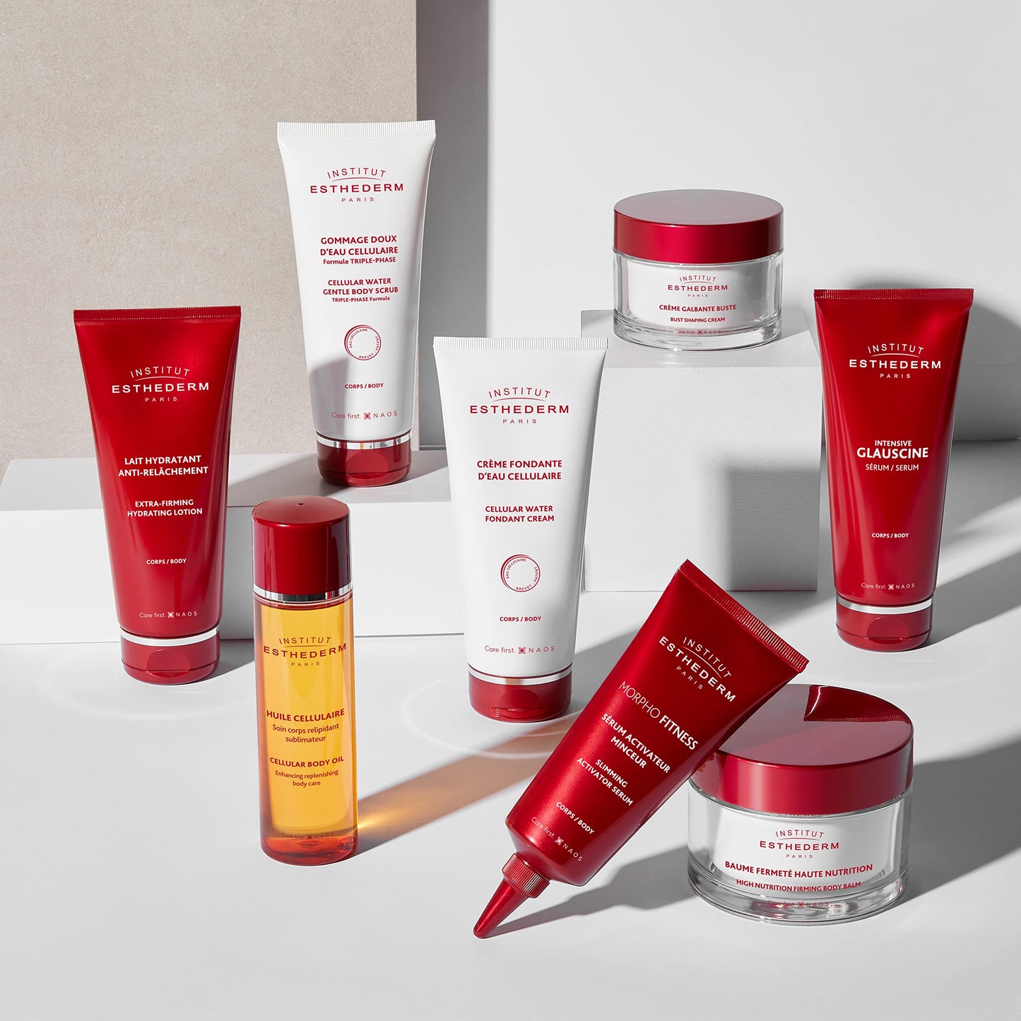 Esthederm Intensive Glauscine Serum red tube among Esthederm skincare products on Tampa Home & Garden Store