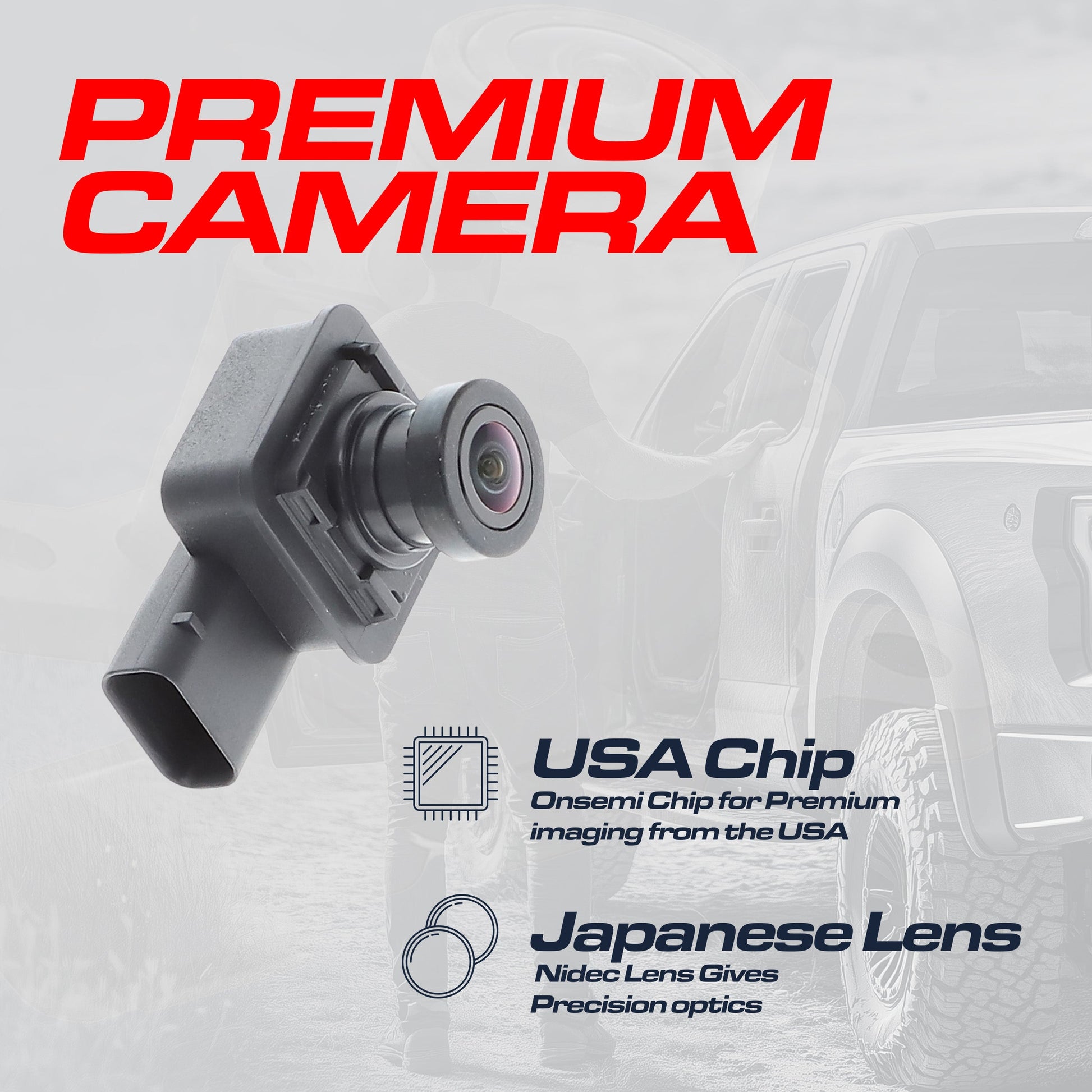 Master Tailgaters OEM backup camera for Ford F-150 2018-2020 with Trailer Hook-Up Lamp on Tampa Home & Garden Store