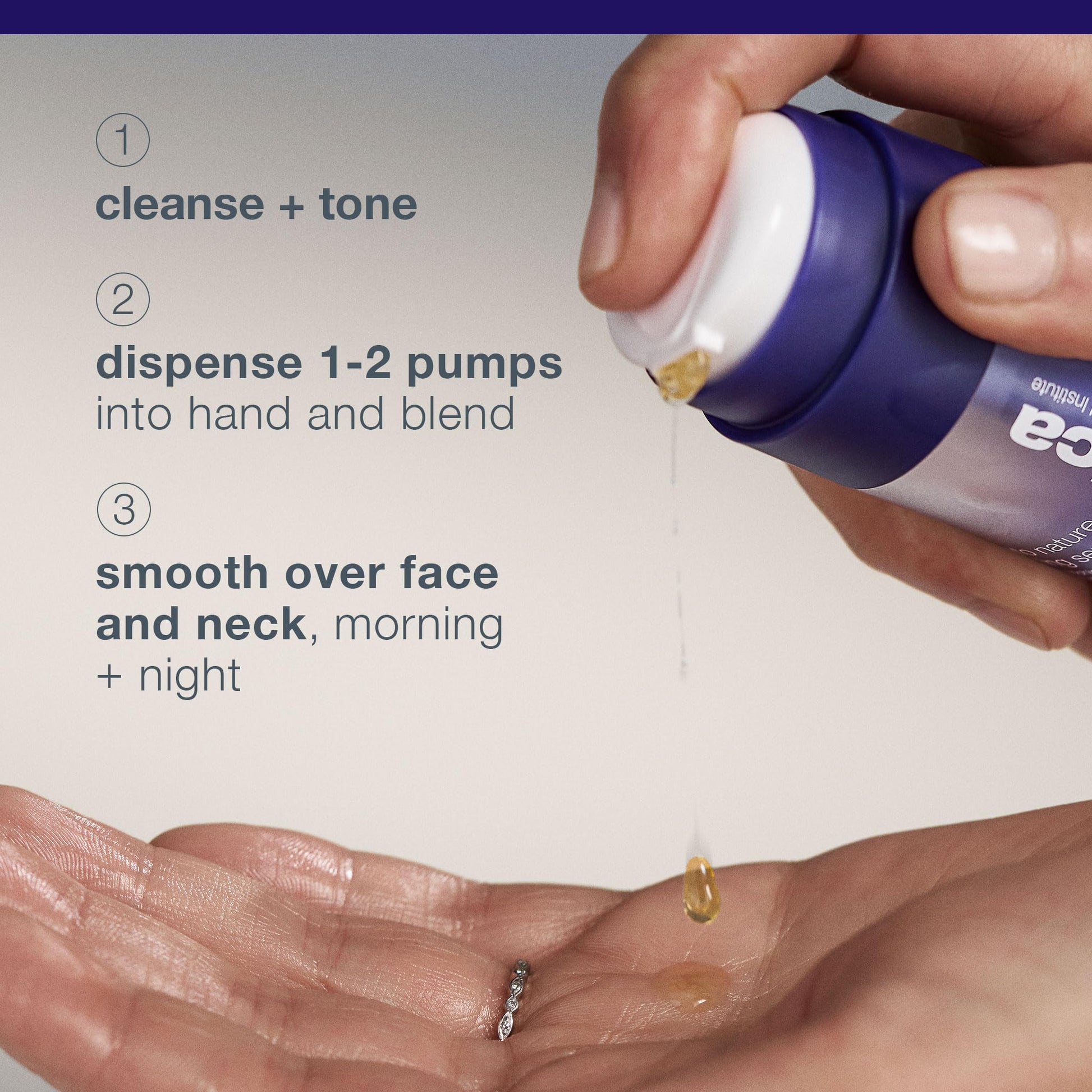 Dermalogica Phyto-Nature Firming Serum bottle in purple with dropper for face on Tampa Home & Garden Store