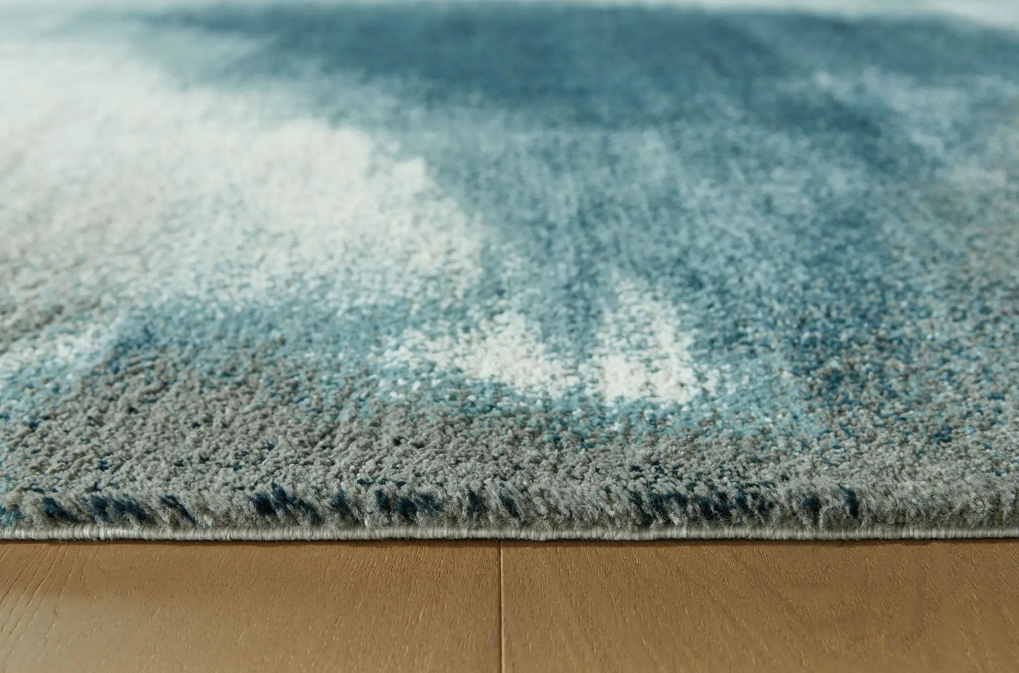 Brentward Blue Gray Ivory 8x10 Area Rug Style