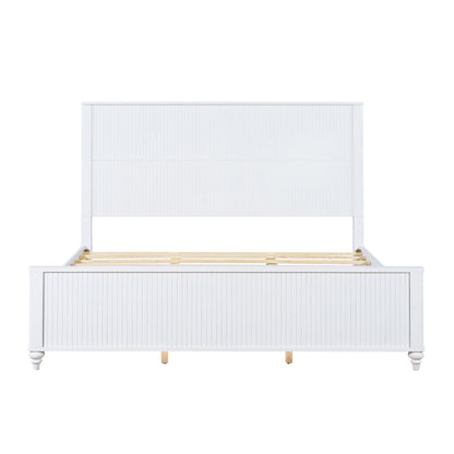 King Size Premium Pine Wood Bed and Frame