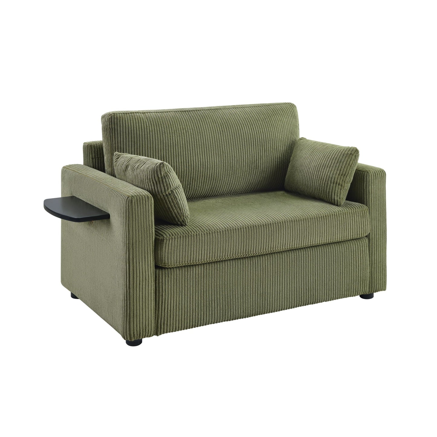 Foldable Sleeper Sofa with USB Ports and Storage