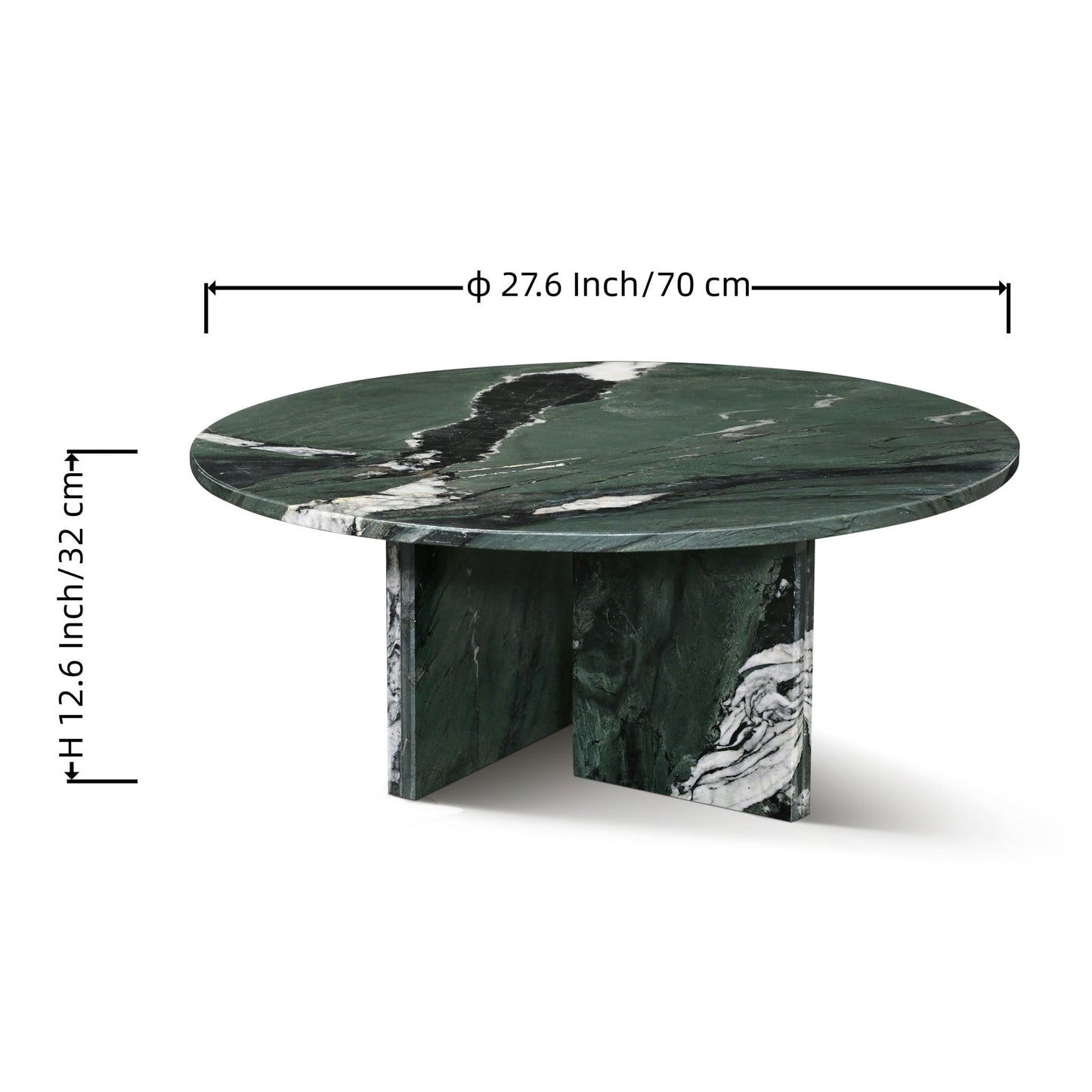 Luxury Marble Coffee Table With Unique Veining