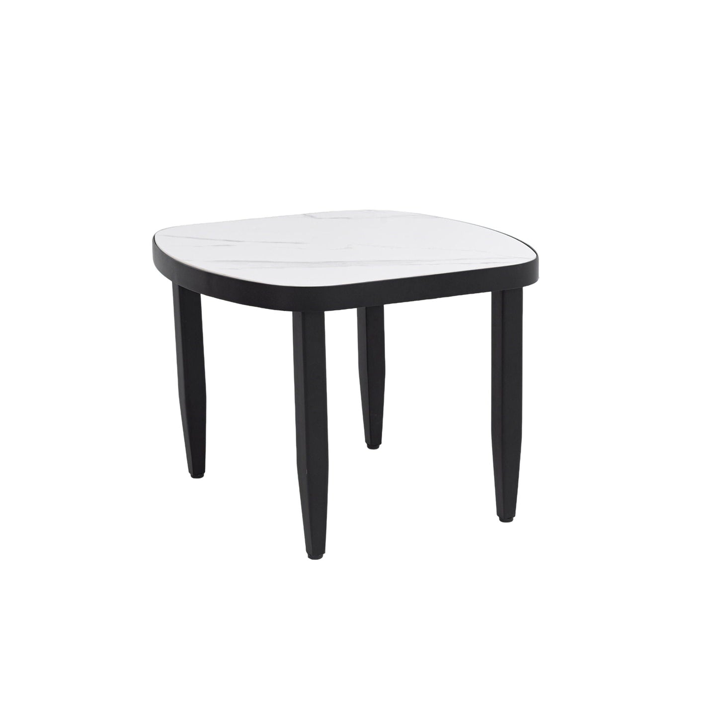 Elegant Outdoor Table with an Aluminum Frame