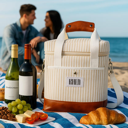 Durable Insulated Tote and Carrier With Dividers