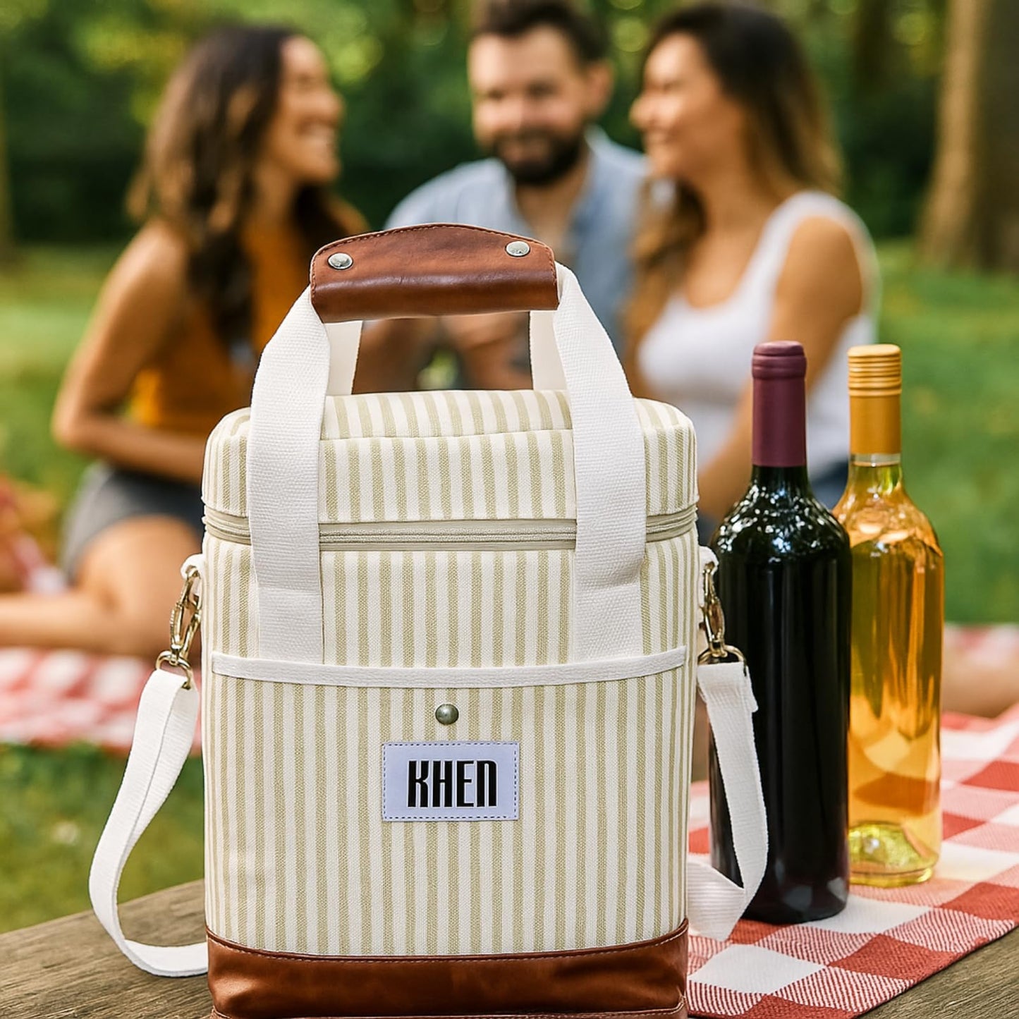 Durable Insulated Tote and Carrier With Dividers