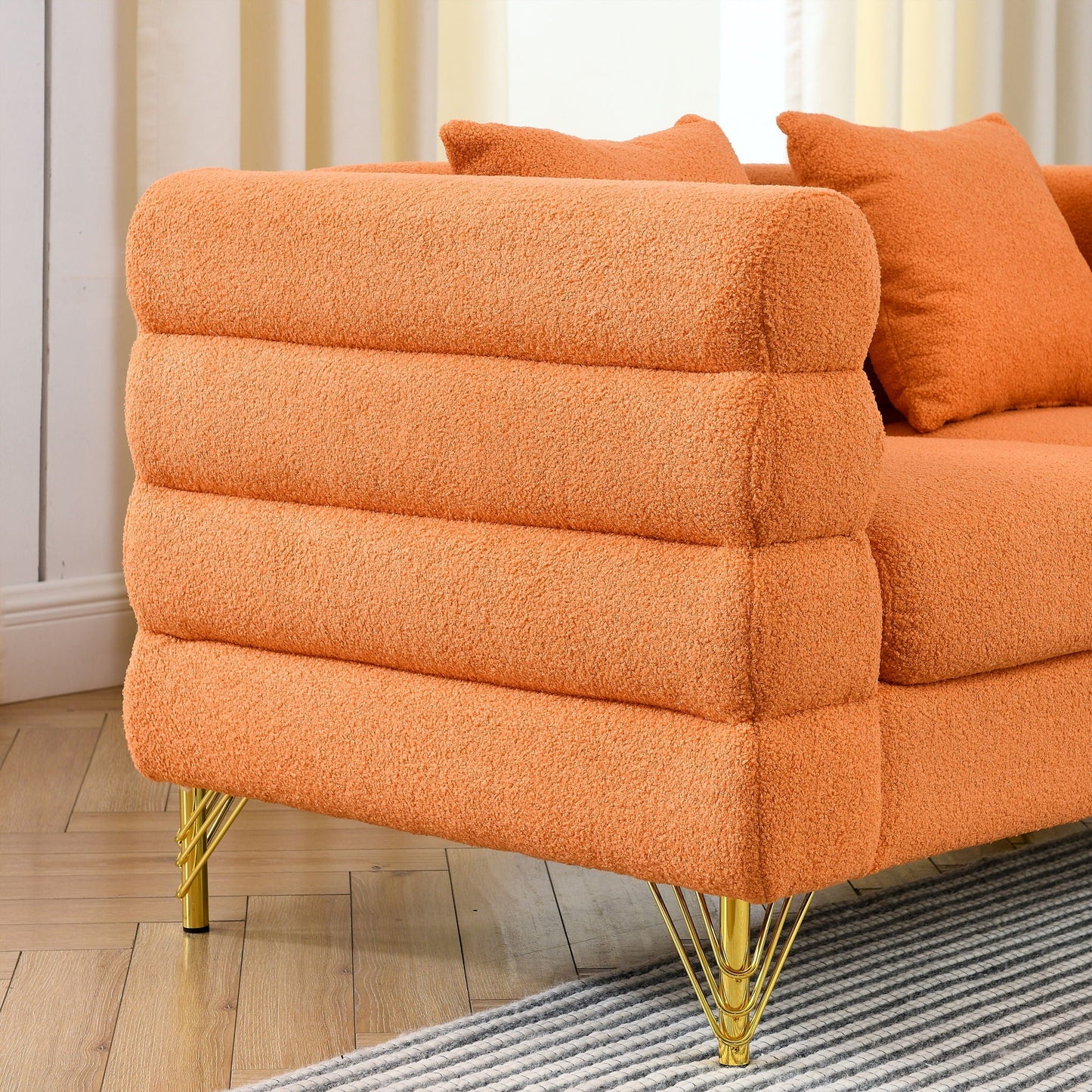 Streamline and Sleek Modern Sectional Sofa