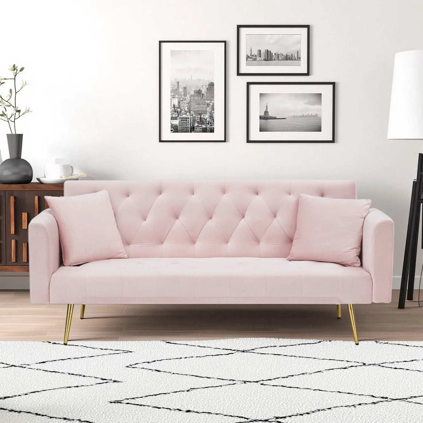 Convertible Double Folding Living Room Sofa Bed