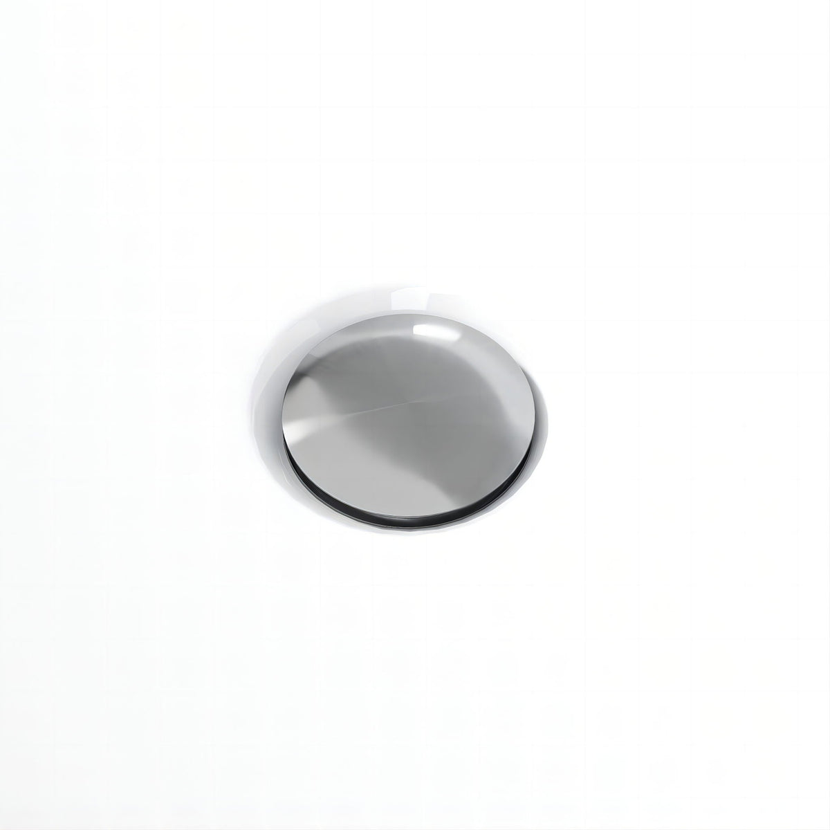 Modern glossy white freestanding acrylic bathtub with chrome drain by HouseOfZazla on Tampa Home & Garden Store