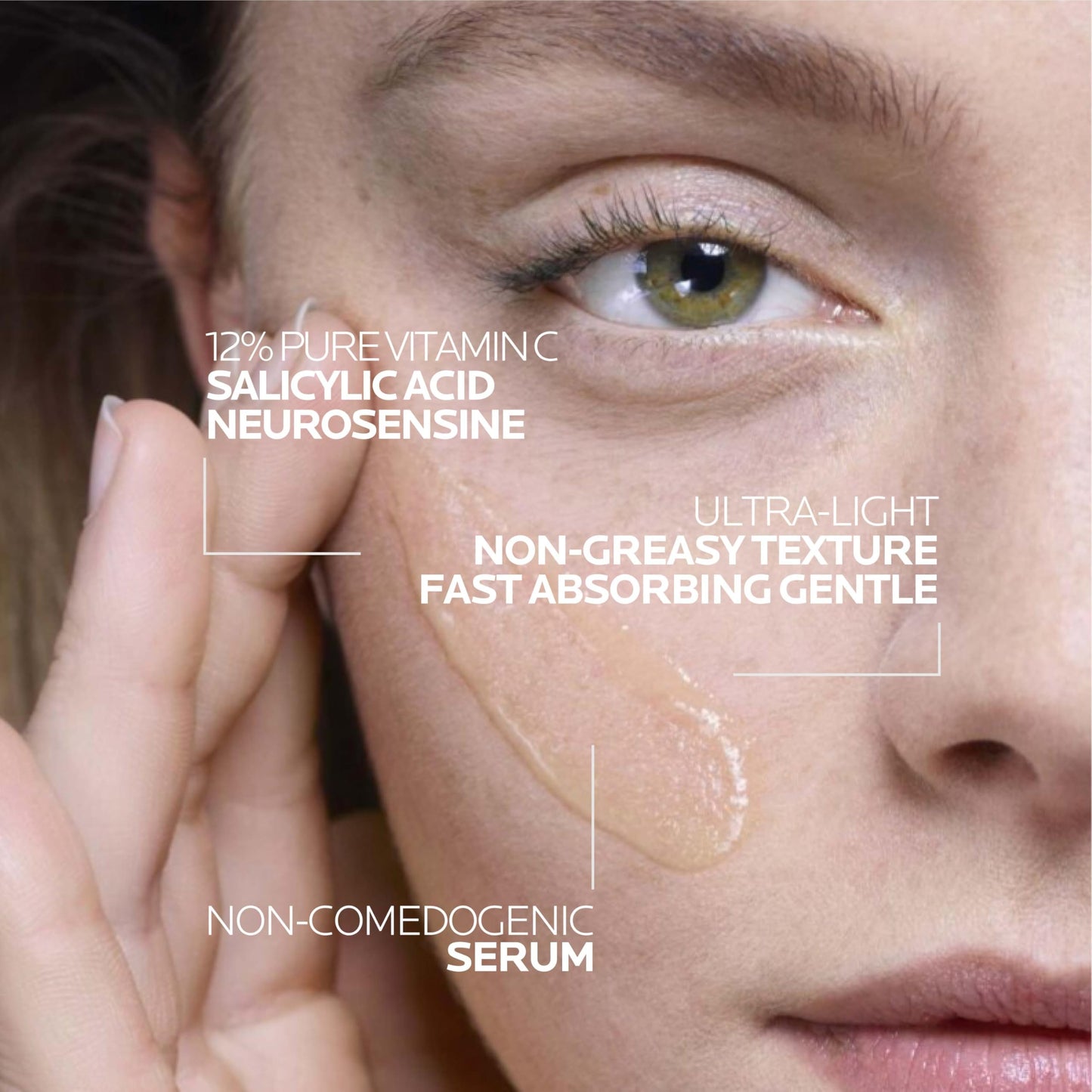 La Roche Posay Vitamin C Radiant Antioxidant Serum 30 ml face serum on skin Beauty Care Bag on Tampa Home & Garden Store