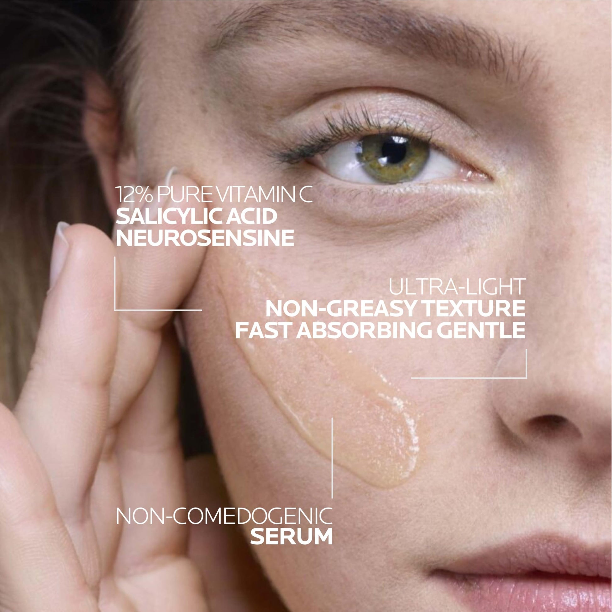 La Roche Posay Vitamin C Radiant Antioxidant Serum 30 ml face serum on skin Beauty Care Bag on Tampa Home & Garden Store