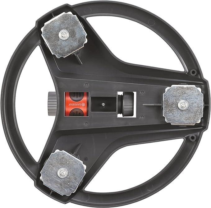 Gardena ZoomMaxx oscillating sprinkler on weighted sled base for 2300 sq ft coverage on Tampa Home & Garden Store
