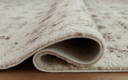 Jossler Rug, beige plush area rug with subtle speckled pattern by Unique Piece Furniture on Tampa Home & Garden Store