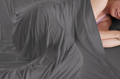 Bedgear DriTec Sheet Set for Grey Split Queen Bed