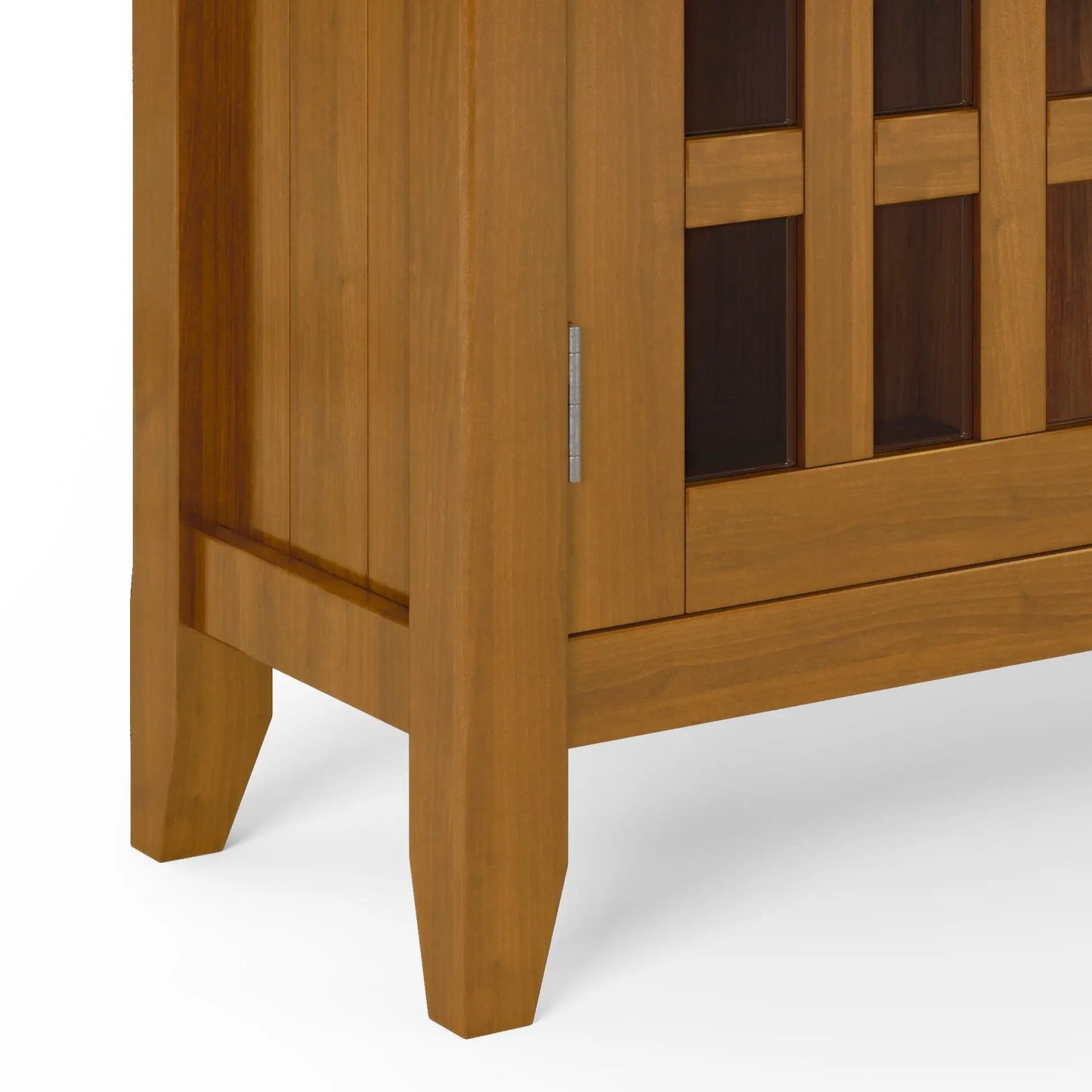 Bedford Storage Media Cabinet with Glass Doors