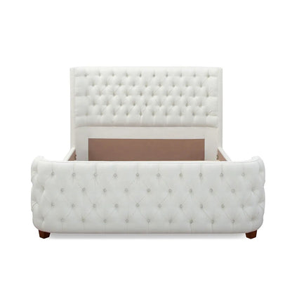 Brooklyn Tufted Bed Headboard and Footboard Set