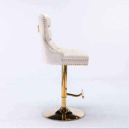 Thick Swivel Barstools with Adjustable Height
