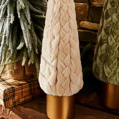 Velvet Christmas Tree Decor for Cozy Holidays