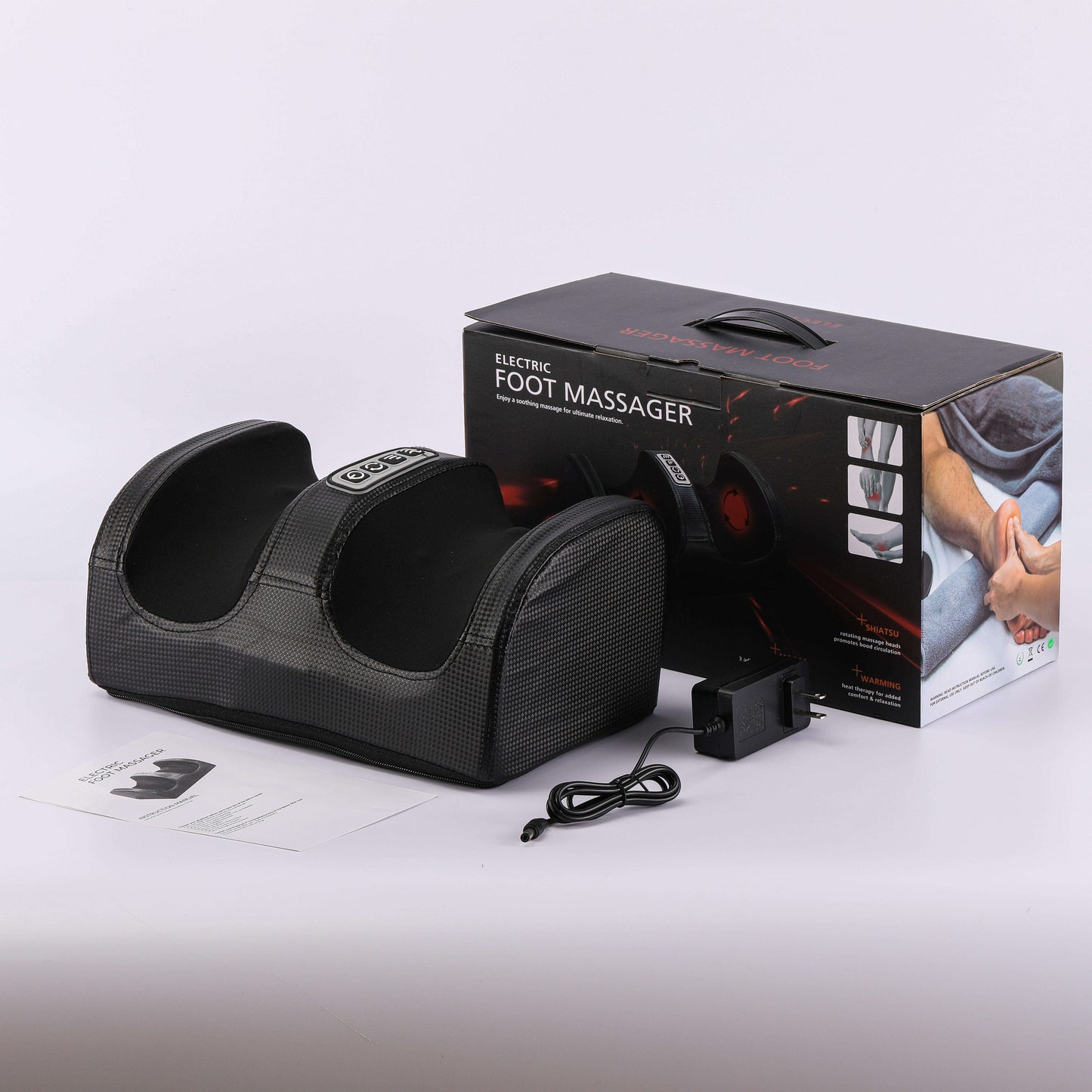 Shiatsu Foot Massager Spa Bath Massager Foot Bath Spa Foot Massager Machine for Feet Leg Calf - Tampa Home & Garden Store