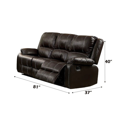 Zuriel Recliner Sofa With Modern Aesthetic