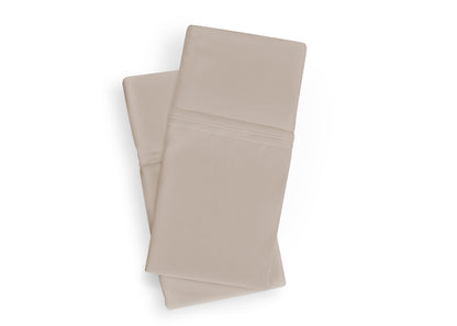 the BedGear Dri-Tec King Pillowcase Set In Beige