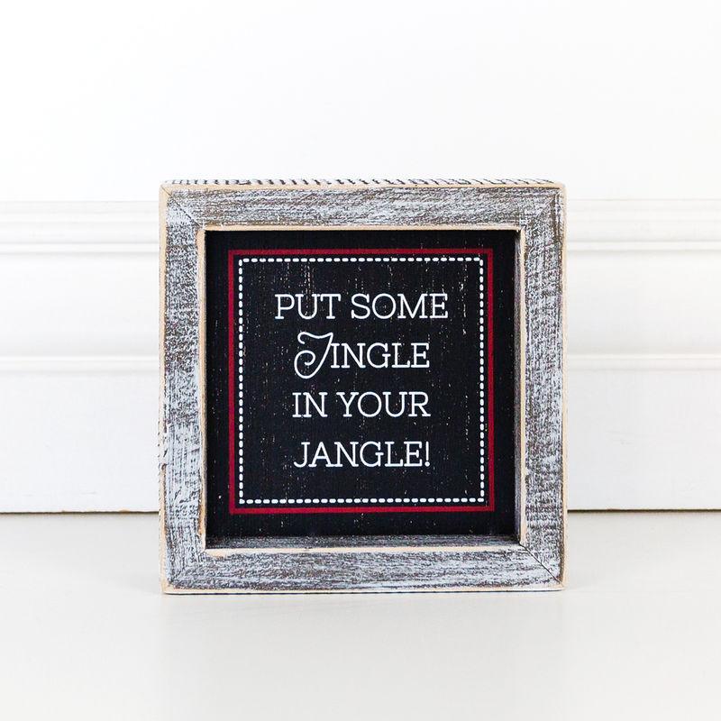 Chalkboard Wood Christmas Sign for Holiday Decor