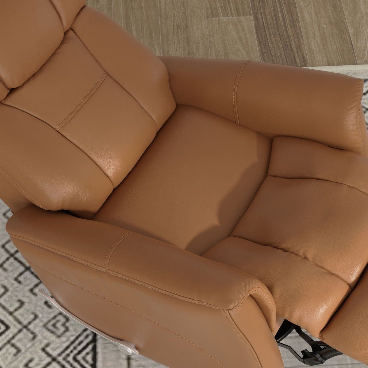 Bentley Swivel Glider Recliner with Footrest