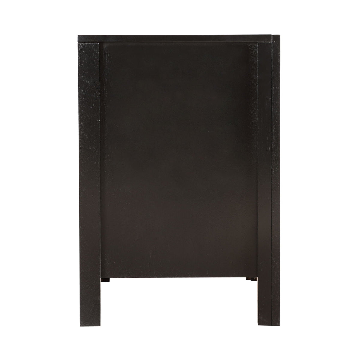 Charming Nightstand With Drawers black wood finish accent nightstand with storage on Tampa Home & Garden Store