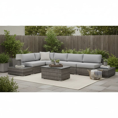 Comfortable Outdoor Sectional and Lounge Set