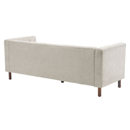 Luxurious Tufted Upholstered Living Room Sofa