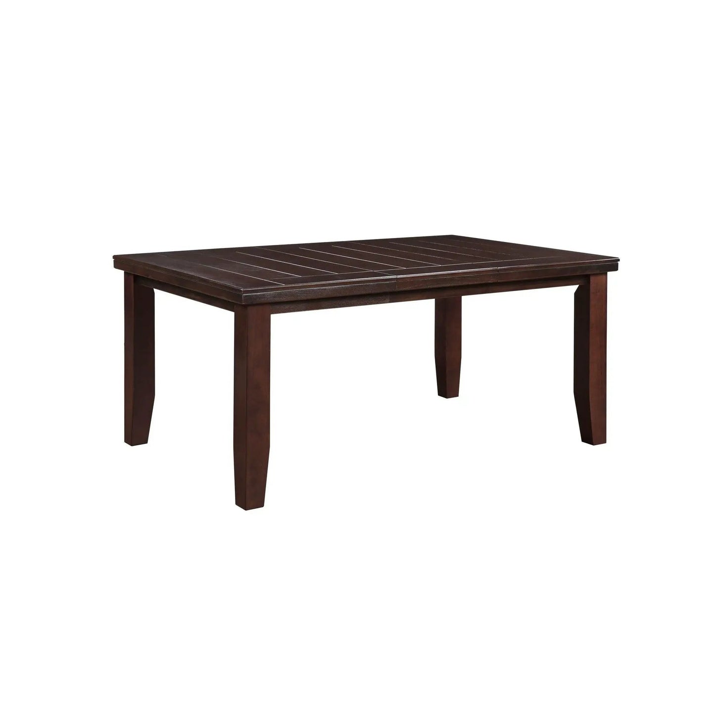 Urbana dining table cherry finish with slatted top by Unique Piece Furniture on Tampa Home & Garden Store